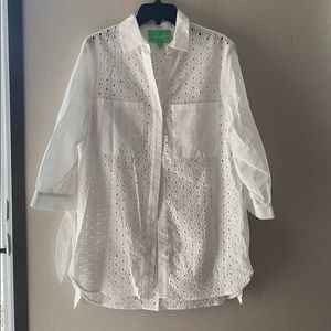 Long sleeve white shirt